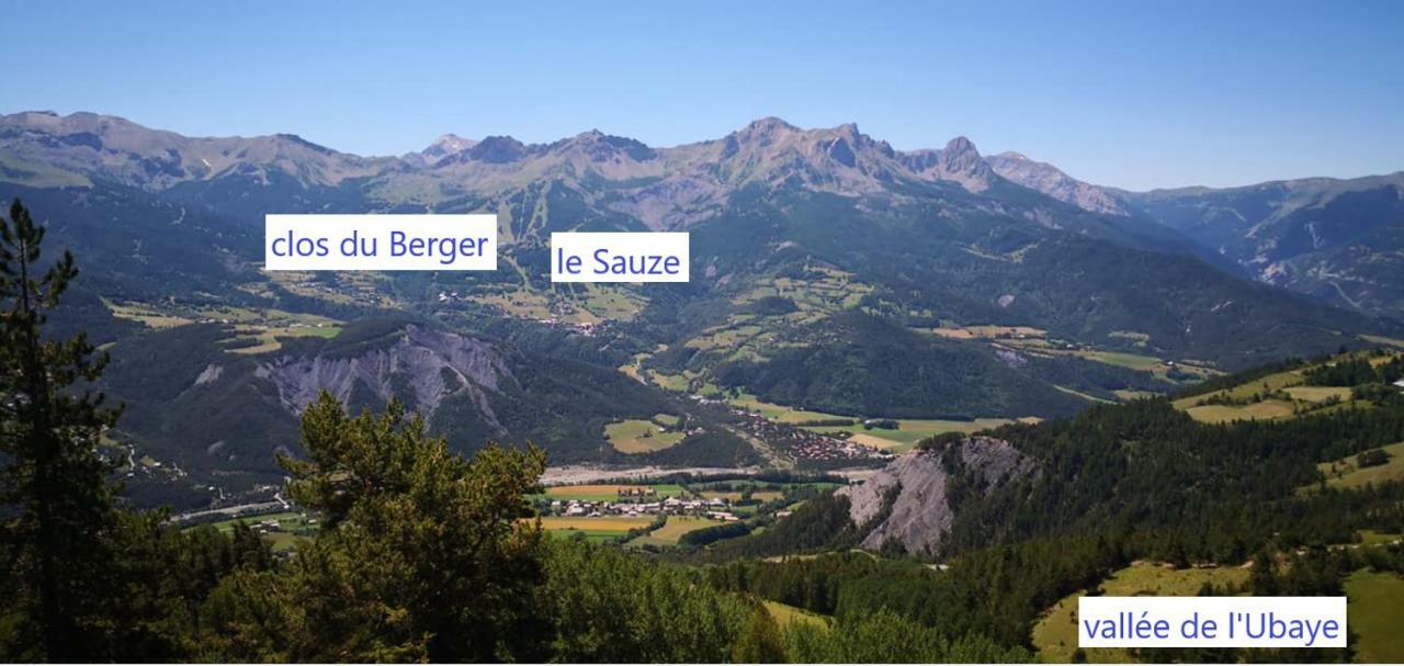 Le Clos Du Berger Le Sauze Exterior foto